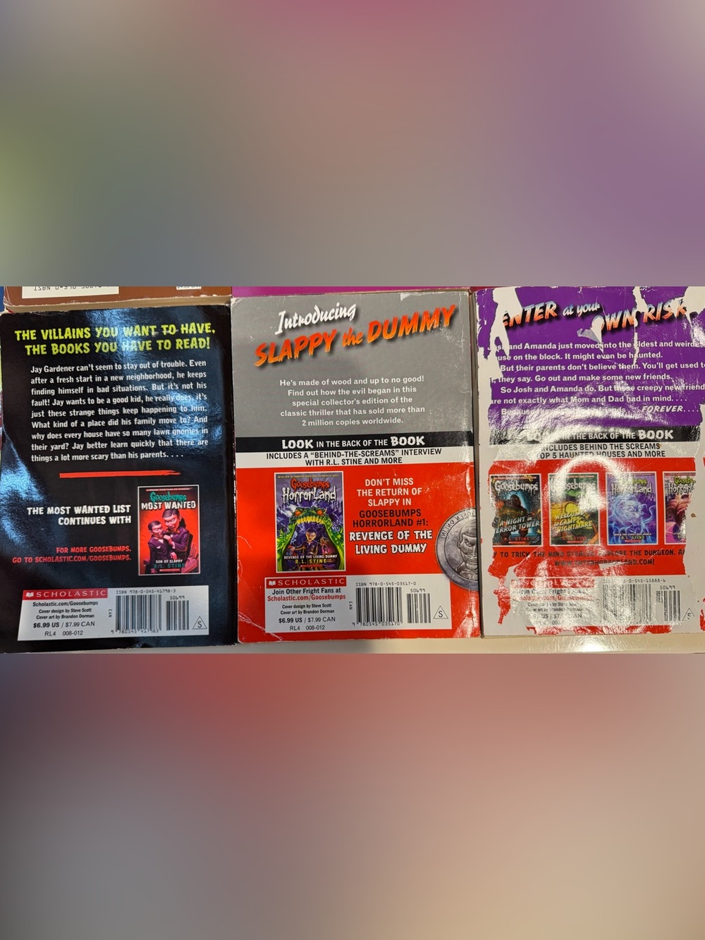 Lot of 19 Vintage 1990’s R.L. Stine Goosebumps Book Collection NO DUPES - Picture 13 of 16